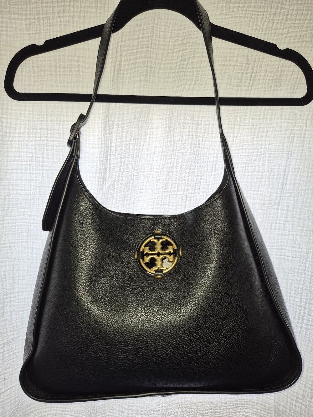 Tory Burch Miller Classic Shoulder Bag W/Dustbag, Black, SOLD OUT ON WEBSITE!